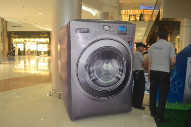 Giant Full Digital Printing Inflatable Custom Shaped Balloons, Washing Machine Shape