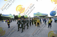 China Partij het Decoratieve Opblaasbare het Lopen Aangepaste Leer van Oxford van de Heliumballon vennootschap 