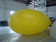China Gele de Ballon Opblaasbare Waterdicht van het Zeppelinhelium voor Openluchtsporten vennootschap 