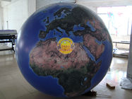 2m toont de Reusachtige Opblaasbare de Ballonsbol van de Heliumaarde met Totale Digitale Druk met 540*1080-dpi voor Handel exporteurs 